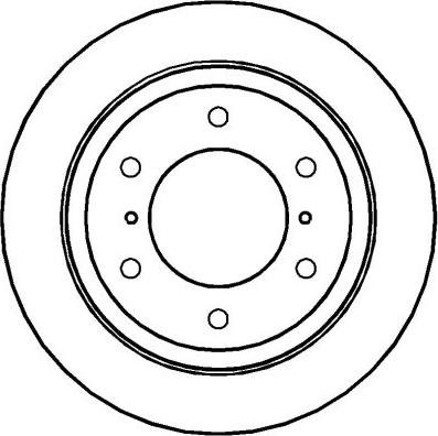 National NBD1196 - Kočioni disk www.molydon.hr