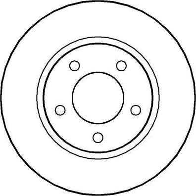 NATIONAL NBD1153 - Kočioni disk www.molydon.hr