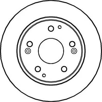 National NBD1103 - Kočioni disk www.molydon.hr