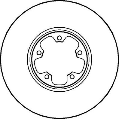 Motaquip LVBE222 - Kočioni disk www.molydon.hr