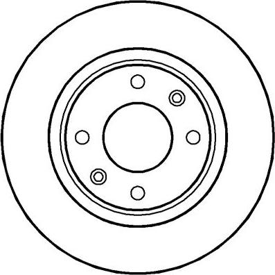 National NBD1118 - Kočioni disk www.molydon.hr