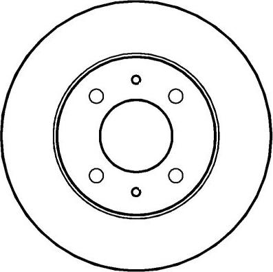 Quinton Hazell BSF5401 - Kočioni disk www.molydon.hr