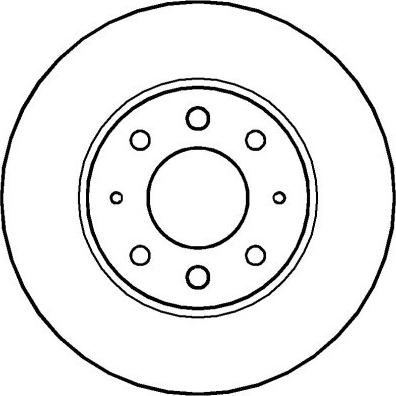 National NBD1134 - Kočioni disk www.molydon.hr