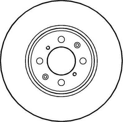 Quinton Hazell BDC5485 - Kočioni disk www.molydon.hr