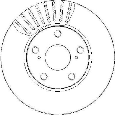 Japanparts 60022033 - Kočioni disk www.molydon.hr