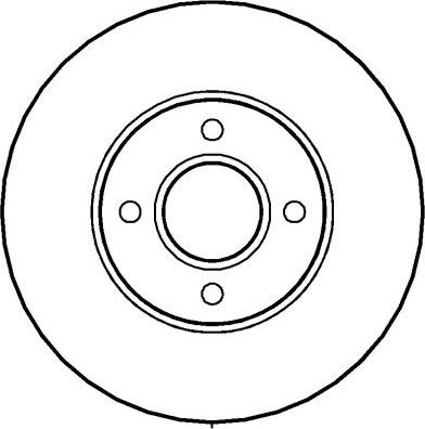 Triscan 8120 16154C - Kočioni disk www.molydon.hr