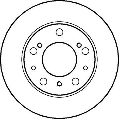 NATIONAL NBD132 - Kočioni disk www.molydon.hr