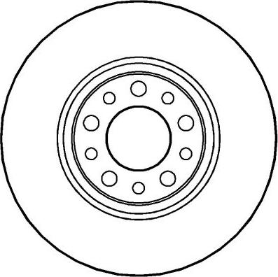 National NBD1378 - Kočioni disk www.molydon.hr