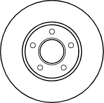 National NBD1244 - Kočioni disk www.molydon.hr