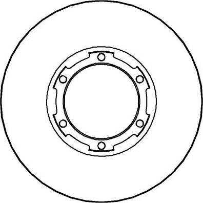 National NBD124 - Kočioni disk www.molydon.hr