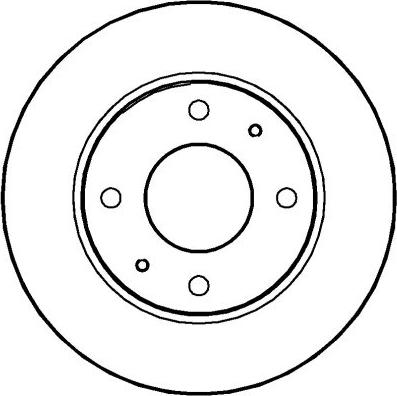 National NBD1252 - Kočioni disk www.molydon.hr