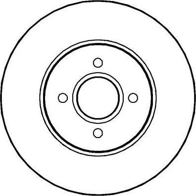 NATIONAL NBD1214 - Kočioni disk www.molydon.hr