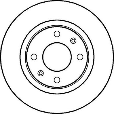 National NBD121 - Kočioni disk www.molydon.hr