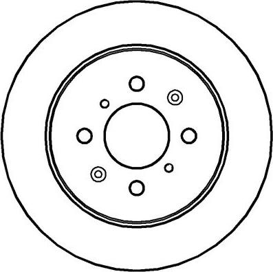 National NBD1224 - Kočioni disk www.molydon.hr