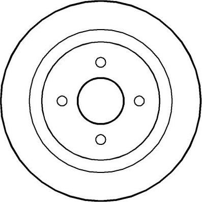 National NBD1223 - Kočioni disk www.molydon.hr