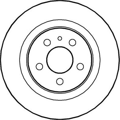 National NBD1222 - Kočioni disk www.molydon.hr