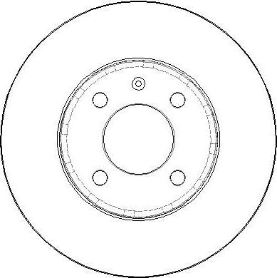 ATE 24.0122-0281.1 - Kočioni disk www.molydon.hr