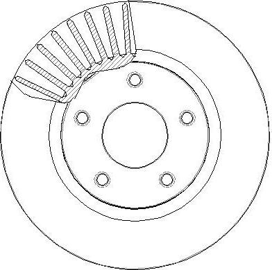 Delphi BG4282 - Kočioni disk www.molydon.hr