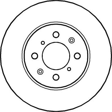 NATIONAL NBD867 - Kočioni disk www.molydon.hr