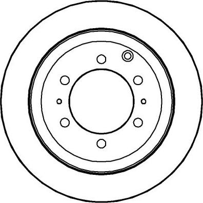 National NBD833 - Kočioni disk www.molydon.hr