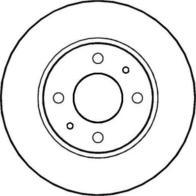 National NBD824 - Kočioni disk www.molydon.hr