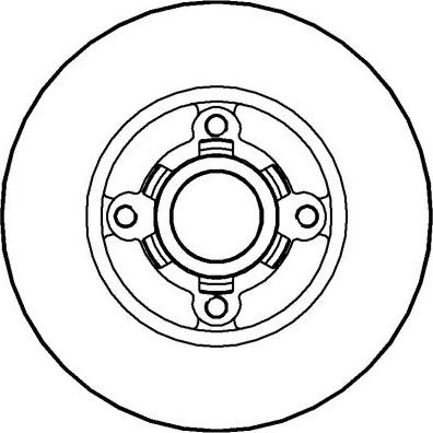 National NBD344 - Kočioni disk www.molydon.hr