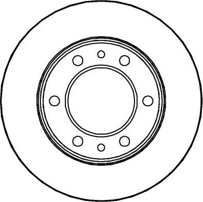 National NBD342 - Kočioni disk www.molydon.hr