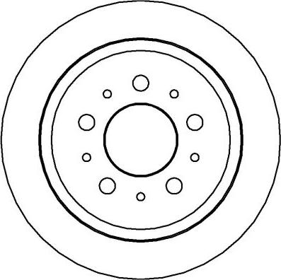 National NBD318 - Kočioni disk www.molydon.hr