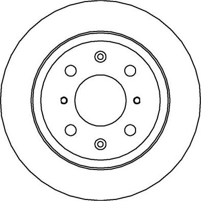 National NBD377 - Kočioni disk www.molydon.hr