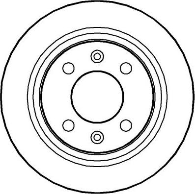 National NBD299 - Kočioni disk www.molydon.hr