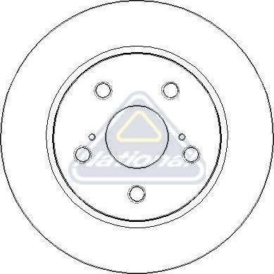 National NBD2498 - Kočioni disk www.molydon.hr