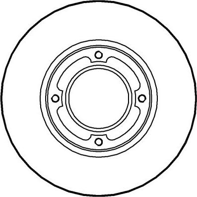 National NBD254 - Kočioni disk www.molydon.hr