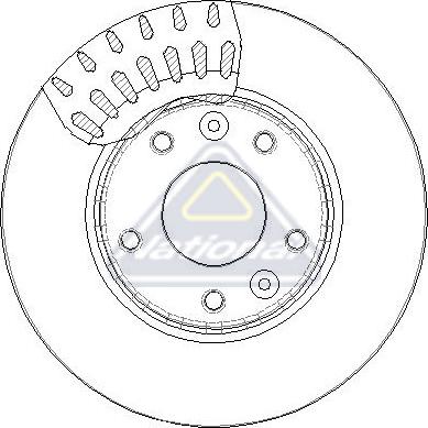 National NBD2513 - Kočioni disk www.molydon.hr