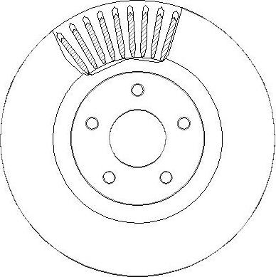 National NBD2094 - Kočioni disk www.molydon.hr