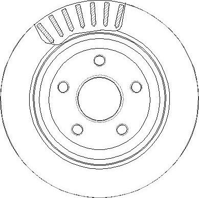 NATIONAL NBD2082 - Kočioni disk www.molydon.hr