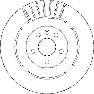 National NBD2152 - Kočioni disk www.molydon.hr