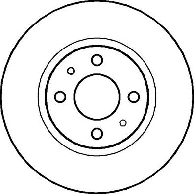 National NBD215 - Kočioni disk www.molydon.hr