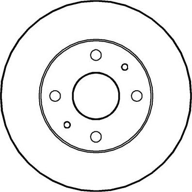 National NBD213 - Kočioni disk www.molydon.hr