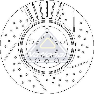 National NBD2125 - Kočioni disk www.molydon.hr