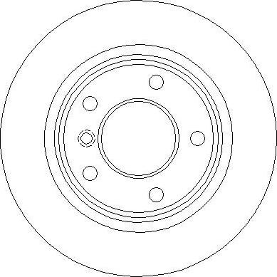 National NBD212 - Kočioni disk www.molydon.hr