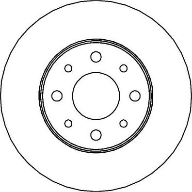 National NBD283 - Kočioni disk www.molydon.hr