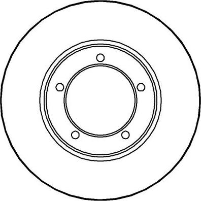 National NBD282 - Kočioni disk www.molydon.hr