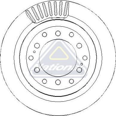 National NBD2370 - Kočioni disk www.molydon.hr