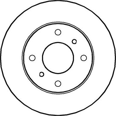 National NBD237 - Kočioni disk www.molydon.hr