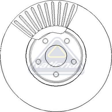 National NBD2285 - Kočioni disk www.molydon.hr