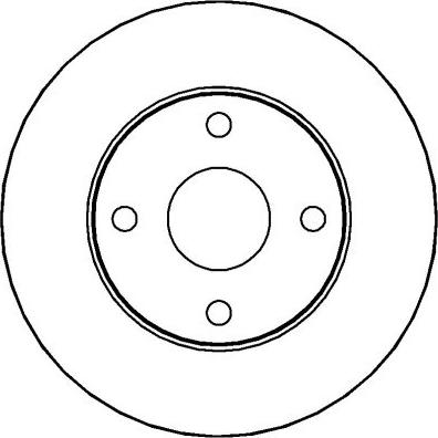 National NBD228 - Kočioni disk www.molydon.hr