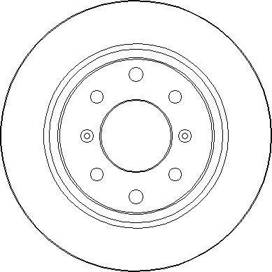 National NBD752 - Kočioni disk www.molydon.hr