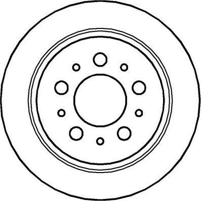 National NBD767 - Kočioni disk www.molydon.hr