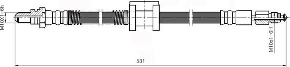 National NBH6050 - Kočiono crijevo, lajtung www.molydon.hr