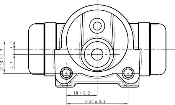 National NWC5056 - Kočioni cilindar kotača www.molydon.hr
